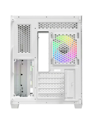 ������ Ocypus Iota C50 WH Curve ARGB Digital, MATX, Type-C*1, USB3.0*2, REAR 1x120mm ARGB, MB SIDE 2x120mm ARGB