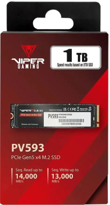 ���������� SSD Patriot PCIe 5.0 x4 1TB PV593P1TBM28H Viper VP593 M.2 2280