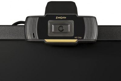 ���-������ Exegate GoldenEye C270 HD (1280x720, USB 2.0, 3.5mm Jack, ����������� �������������, ���������� �������� � ���������������)