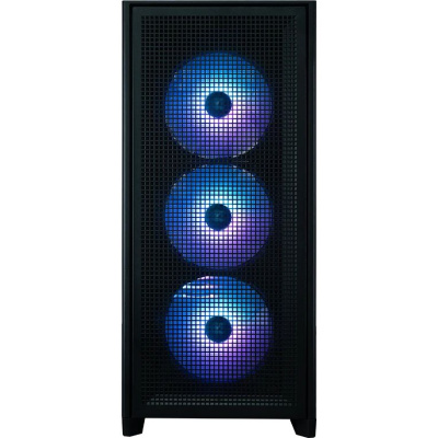 ������ XASTRA  A700  7ARGB-C10-UC Black ATX/Mesh/ 1x360mm+4x140mm ARGB PWM fans / Argb+PWM HUB 10port/Type-C / A700-1FA36A-4FL14A-C10-UC