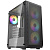 ������ Powercase Mistral S4B ARGB, Tempered Glass, 4x 120mm ARGB PWM Fans, ������, ATX  (CMSB-A4)