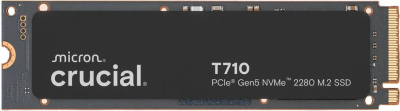 ������������� ���������� SSD Crucial T710 2TB PCIe Gen5 NVMe 2280 M.2 SSD CT2000T710SSD8