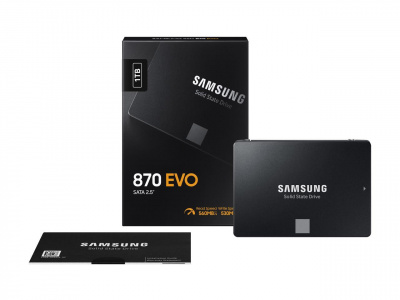 ������������� ���������� Samsung SSD 1Tb 870 EVO Series MZ-77E1T0B/EU