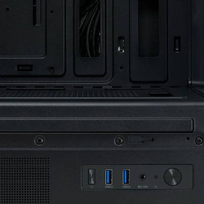 ������ �� ��� ����� ������� HSPD M510, Mesh Mid Tower, Black, M510-TGBK-ARGB