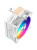 ����� ��� ���������� SAMA A40L WH (240W, 4-pin PWM, 152mm, 4x6mm, ARGB, 1x120mm, 75.2CFM, 29dBA, 2200RPM, S: 1851/1700/1200/115X, AM5/AM4, whit�)