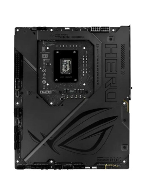 ����������� ����� ASUS ROG MAXIMUS Z890 HERO BTF, LGA1851, Z890, 4*DDR5, 4*SATA, 6*M.2, 8*USB 3.2, Type-C, 2*PCIx16, 1*PCIx1,  2*Thunderbolt 4, HDM, ATX; 90MB1KG0-M0EAY0