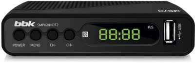 - BBK SMP028HDT2 Black DVB-T, DVB-T2,   1080p,  ,  HDMI,  