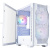 1STPLAYER ������ DK D4-M FRGB White / mATX / 2x140mm & 1x120mm FRGB fans / D4-M-WH-2F1P-W-1F1-W
