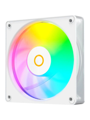 ���������� ��� ������� Ocypus Gamma F12 Elite WH ARGB, 120x120x25mm, 4-PIN PWM, 600-1800 RPM, 26 DBA MAX, HYDRO BEARING