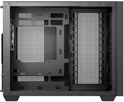 ������ mATX DeepCool CG330 Mesh 3F, Mini-Tower, ��� ��, ������ (R-CG330MESH-BKANM3-G)