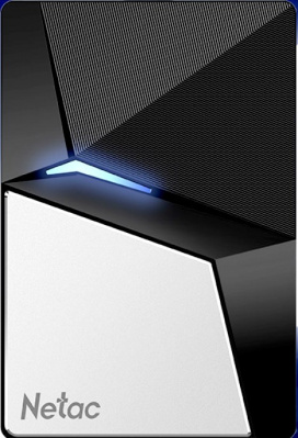 SSD External Netac 120Gb Z7S <NT01Z7S-120G-32BK> (USB3.2, up to 550/480MBs, 89�60�11.5mm, Aluminium+Steel+Plastic)