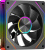 ���������� ��� ������� PcCooler FG120R Reverse ARGB 120�120x25 ������ 4-pin 28.4�� (FG120R ARGB BK)
