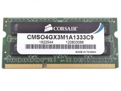     SO-DDR3 4Gb PC10600 1333MHz Corsair CMSO4GX3M1A1333C9