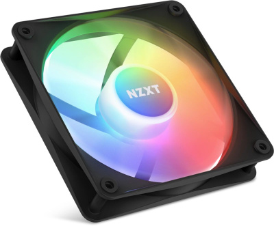 ����� ��� ������� ��/ Case Cooler NZXT F120 RGB Core (120x120x25mm, 4-pin PWM, RGB, 78.86CFM, 33.88dBA, 1800RPM, Black)