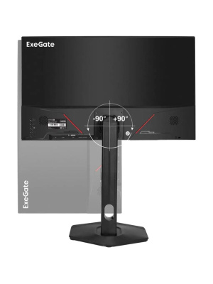 ������� ExeGate 23.8" EH2400C ProSmart ������ {IPS 1920x1080 100Hz 3-5ms 16:9 250cd 1000:1 178/178 AudioOut Speakers D-Sub HDMI DisplayPort HAS Pivot VESA} [EX300347RUS]