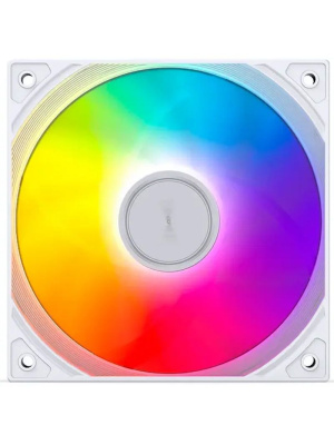 ����� JONSBO CB80 White LGA1851/1700/1200/115X/AM5/AM4 (TDP 260W, PWM, 120mm ARGB LED Fan + 120mm Black Fan, 6 �������� ������, 4-pin, �����) Retail