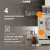 Кофемашина Delonghi Rivelia EXAM440.35.BG 1450Вт бежевый Кофемашина Delonghi Rivelia EXAM440.35.BG 1450Вт бежевый