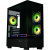 ������ XASTRA Q400M 5ARGB-C6-UC Black mATX/Aquarium/Screewless/ 5x120mm ARGB PWM FM fans/Argb+PWM HUB 6port/ Type-C/ Q400M-5FM12A-C6-UC
