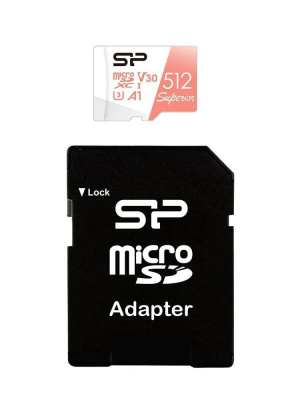 ����� ������ 512Gb MicroSD Silicon Power Superior (SP512GBSTXDV3V20SP)