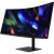 ������� 34" ACER Nitro CZ342CURVbmiphuzx Black (Curved 1000R Black, 21:9, VA, 3440x1440, 0,5 / 1ms, 300cd, 180Hz, 1xHDMI(2.0) + 1xDP(1.4) + 1xType-C(65W) + Audio out + USB2.0 + USB-B (2up 2down), Speakers 3Wx2, sync: FreeSync Premium, hdr: HDR 10, hadj 11