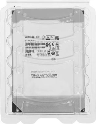 Ƹ����� ���� HDD 16TB SAS Toshiba MG09 (MG09SCA16TE)
