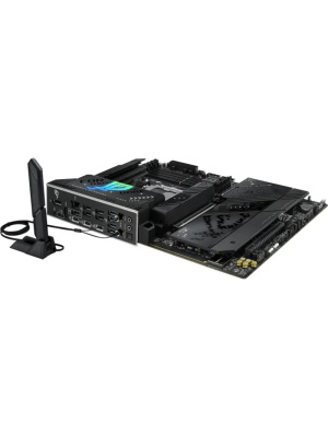 ����������� ����� ASUS ROG STRIX X870-F GAMING WIFI, AM5, X870, 4*DDR5, 2*SATA, 4*M.2, 9*USB 3.2, 2*USB4, Type-C, 3*PCIx16, DP+HDMI, ATX