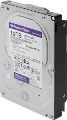 ������� ���� WD SATA-III 12TB WD122PURP Surveillance Purple Pro (7200rpm) 256Mb 3.5"