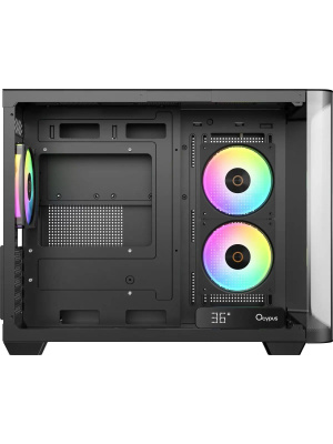 ������ Ocypus Iota C50 BK Curve ARGB Digital, MATX, Type-C*1, USB3.0*2, REAR 1x120mm ARGB, MB SIDE 2x120mm ARGB