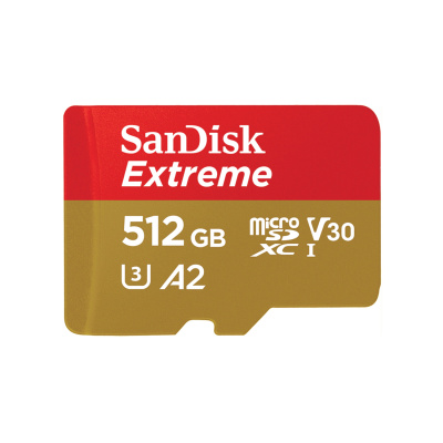 ���� ����� microSDXC 512GB SanDisk Ultra Class 10, UHS-I, W130, R 190 ��/�, <SDSQXAV-512G-GN6MN> ��� �������� �� SD
