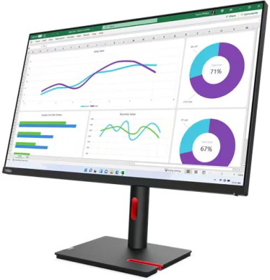 ������� Lenovo 32" ThinkVision T32h-30 IPS LED 2560x1440 60Hz 4ms ������ 63D3GAT1UK