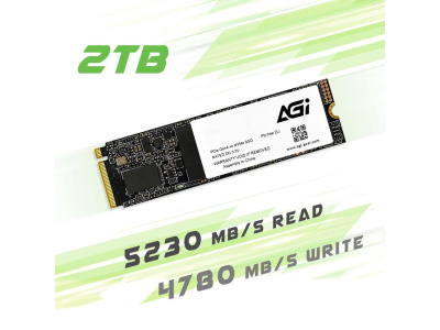  SSD 2TB AGi AGI2T0G43AI818, PCI-E 4.0 x4, M.2 2280