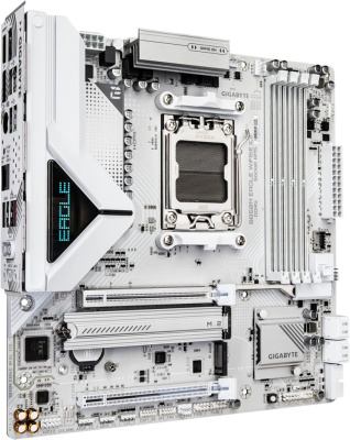 ����������� ����� Gigabyte B850M EAGLE WIFI6E ICE, Socket: AM5, AMD B850, mATX, Ret