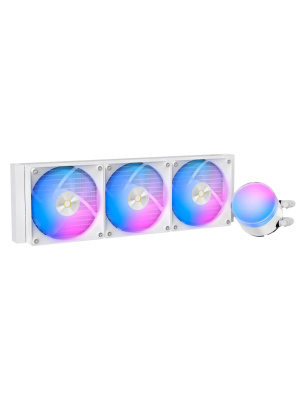������� �������� ���������� Ocypus Delta L36 WH ARGB V2, 360mm, ARGB Pump, 3x120mm ARGB fans, LGA115X/1200/1700/18XX, AM4/AM5