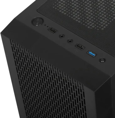 ������ PCcooler MA100 Mesh BK, ��� ��, Midi-Tower, ������ (C3-A510BKP3-GL)