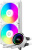 ������� ����������� ���������� PCcooler DA240 ARGB WH, 4-pin, ARGB, 120��, �����, retail