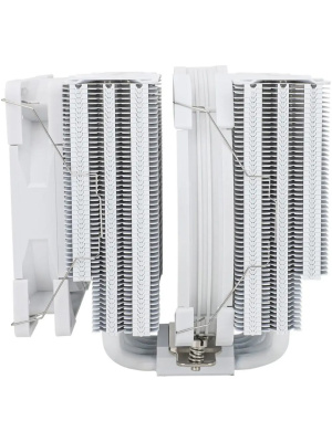 ����� Thermalright Frost Commander 140 White LGA115X/1200/1700/2011/-3/2066/AM4/AM5 (Dual Tower, 120mm + 140mm PWM Fan, ������ ���������, 5 ����. ������ 8��) / TRFC140W