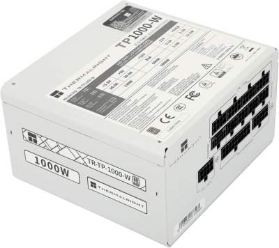 ���� ������� 1000W Thermalright TR-TP1000-W, 80+ Platinum, ATX 3.0, white