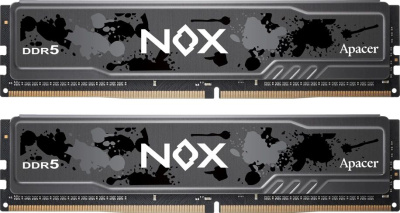 ����������� ������ Apacer NOX 32Gb DDR5 6400MHz (AH5U32G64C652MBAA-2) (2x16Gb KIT)
