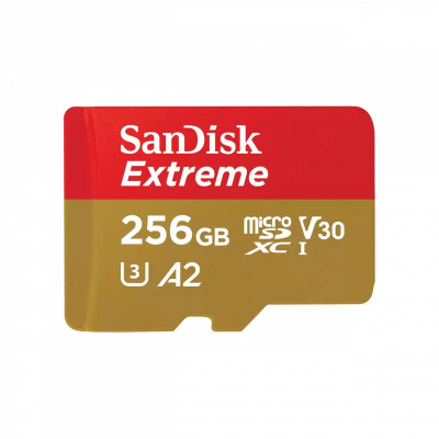 ����� ������ micro SDXC 256Gb Sandisk Extreme UHS-I U3 V30 A2 (190/130 MB/s)