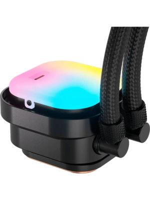 ������� ����������� ���������� Corsair iCUE LINK TITAN 420 RX RGB (420mm, Black, RGB/ Fans: 3x140mm, 94.7CFM, 36dBA, 1700RPM/ S: 1851, 1700, AM5, AM4)