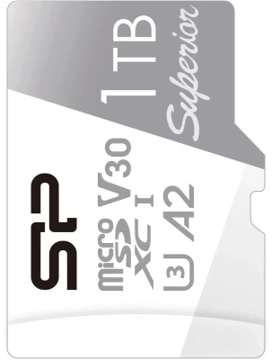 ���� ����� microSDXC 1Tb Class10 Silicon Power SP001TBSTXDA2V20 Superior w/o adapter