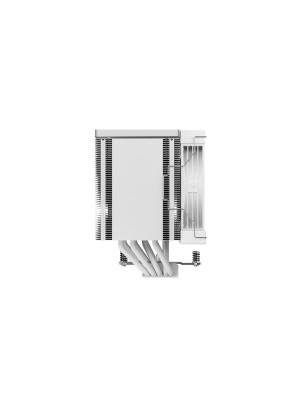 ����� DEEPCOOL AK500 G2 WH LGA1851/1700/1200/115X/AM5/AM4 (TDP 240W, PWM, Fan 120mm, 5 ����. ������, Copper Base, Wood-grain top cover, �����) RET