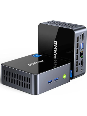 ����-�� GMKtec M2PROS, Intel Core i7-1185G7/16 �� DDR4/512 �� SSD/Intel Iris Xe Graphics/Windows 11 Pro, ������ (M2PROS/I7-1185G7/16+512GB)