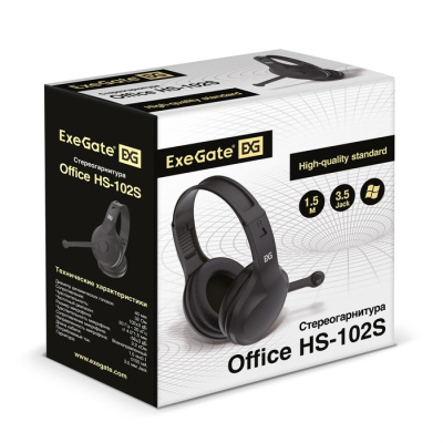 ��������� ExeGate Office HS-102S , ������,  Color Box