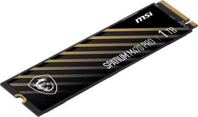 ������������� ���������� SSD MSI M.2 2280 1TB SPATIUM M470 PRO Client SSD S78-440L0J0-P83, PCIe Gen4x4 with NVMe