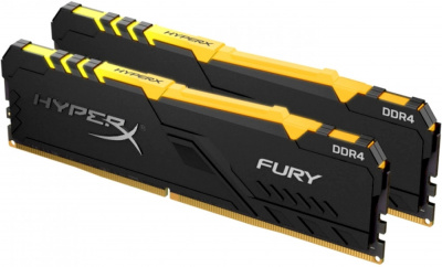   16Gb DDR4 3466MHz Kingston HyperX Fury RGB (HX434C16FB3AK2/16) (2x8Gb KIT)