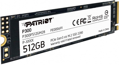 ������������� ���������� 512Gb SSD Patriot P300 (P300P512GM28)