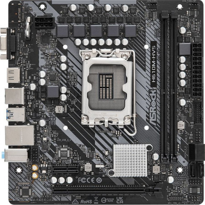   ASROCK H610M-HVS, LGA 1700, Intel H610, mATX, Ret