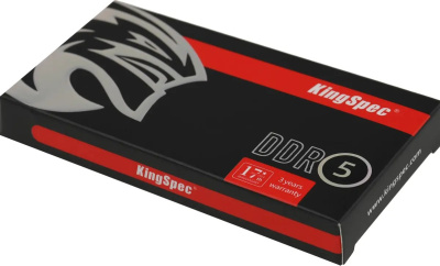 ����������� ������ KIingspec KS4800D5N11008G DDR5 - 1x 8�� 4800���, ��� ��������� (SO-DIMM), Ret