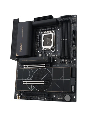 ����������� ����� ASUS PROART Z890-CREATOR WIFI, LGA1851, Z890, 4*DDR5, 4*SATA, 5*M.2, 6*USB 3.2, 1*USB 2.0, Type-C, 3*PCIx16, DP+HDMI, ATX; 90MB1JD0-M0EAY0